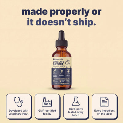 Biopawlabs Cruciate Support Collagen Drops