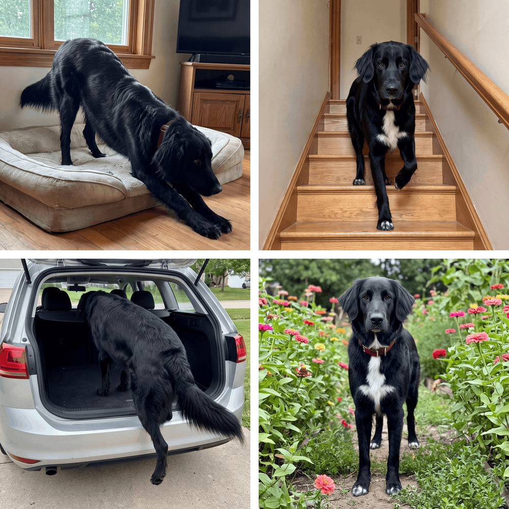 Nature's Paw reference: before and after photos of Debra S.'s German Shepherd